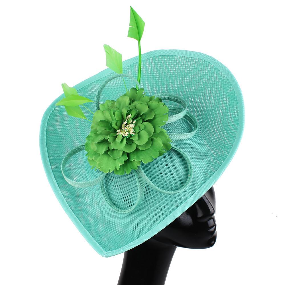 Jade Green Racing Hat Feather Hair Accessories Noble Court Banquet Flower Hair Accessories Imitation Hemp Hat Hand
Jade Green Racing Hat Feather Hair Accessories Noble Court Banquet Flower Hair Accessories Imitation Hemp Hat Hand