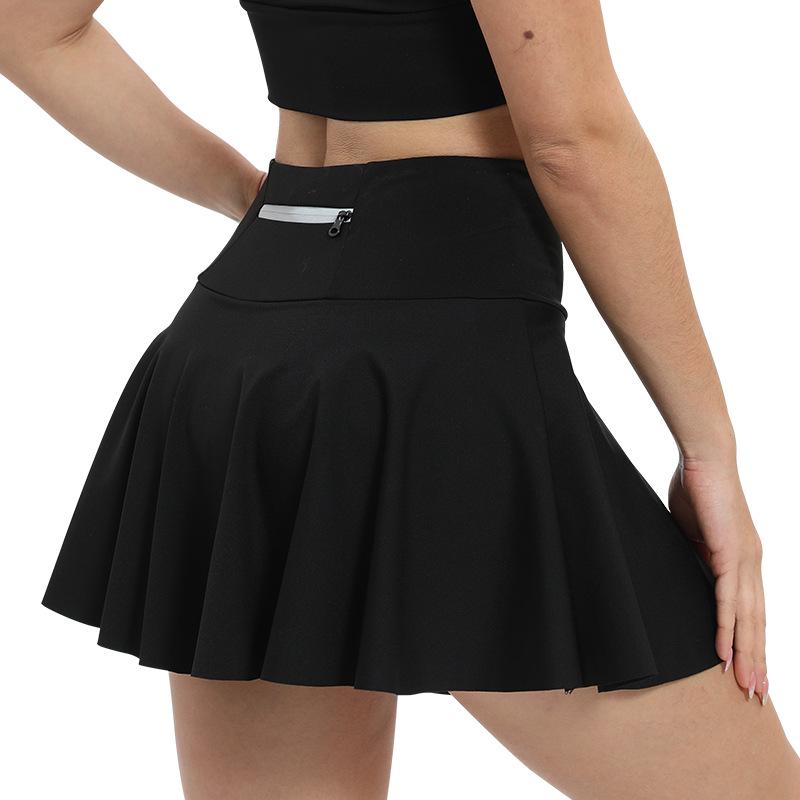 Уличная плиссированная теннисная мини-юбка: Фитнес, Йога, Бег, Гольф - Защита от обнажения, Дизайн с большим размахом Extra Large чёрный
Уличная плиссированная теннисная мини-юбка: Фитнес, Йога, Бег, Гольф - Защита от обнажения, Дизайн с большим размахом Extra Large чёрный