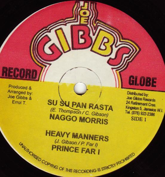 12inch Record NAGGO MORRIS - Su Su Pan Rasta NONE Joe Gibbs Recor 1999 Jamaica Reggae, Ska & Dub Used
12inch Record NAGGO MORRIS - Su Su Pan Rasta NONE Joe Gibbs Recor 1999 Jamaica Reggae, Ska & Dub Used