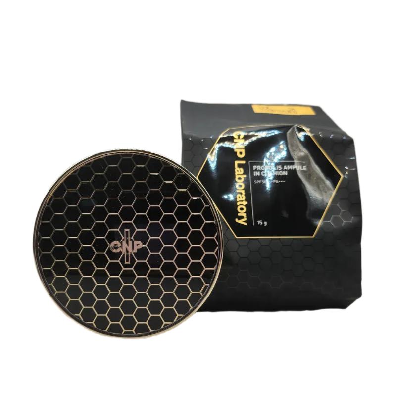 CNP Laboratory Propolis Ampoule-In Cushion Foundation Set (15g + Refill 15g) – Shade 21
CNP Laboratory Propolis Ampoule-In Cushion Foundation Set (15g + Refill 15g) – Shade 21