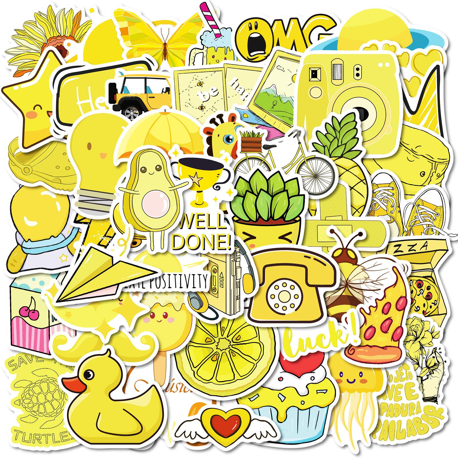 50 Little Yellow Duck Lemon Pizza Decorative Stickers Pp Material Waterproof Stickers Diy Water Cup Skateboard Refrigerator Pack
50 Little Yellow Duck Lemon Pizza Decorative Stickers Pp Material Waterproof Stickers Diy Water Cup Skateboard Refrigerator Pack