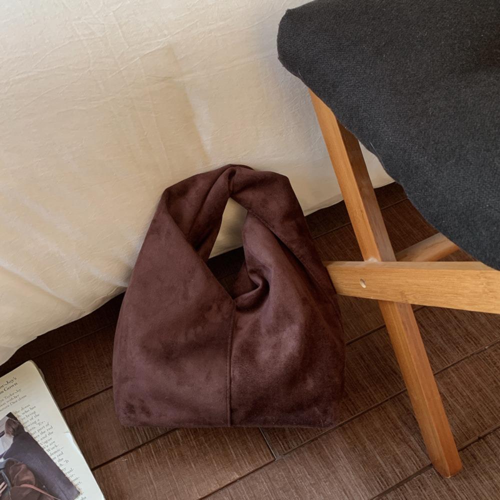 Elegant Suede Pleated Handbag Solid Color Clutch Bag Casual Cloud Tote Bag Outdoor кофейный
Elegant Suede Pleated Handbag Solid Color Clutch Bag Casual Cloud Tote Bag Outdoor кофейный