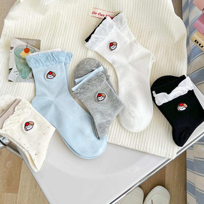 5 Pairs of Female Spring and Summer Cute Cartoon Mesh Dog Embroidered Tube Socks 5 Pairs синій
5 Pairs of Female Spring and Summer Cute Cartoon Mesh Dog Embroidered Tube Socks 5 Pairs синій