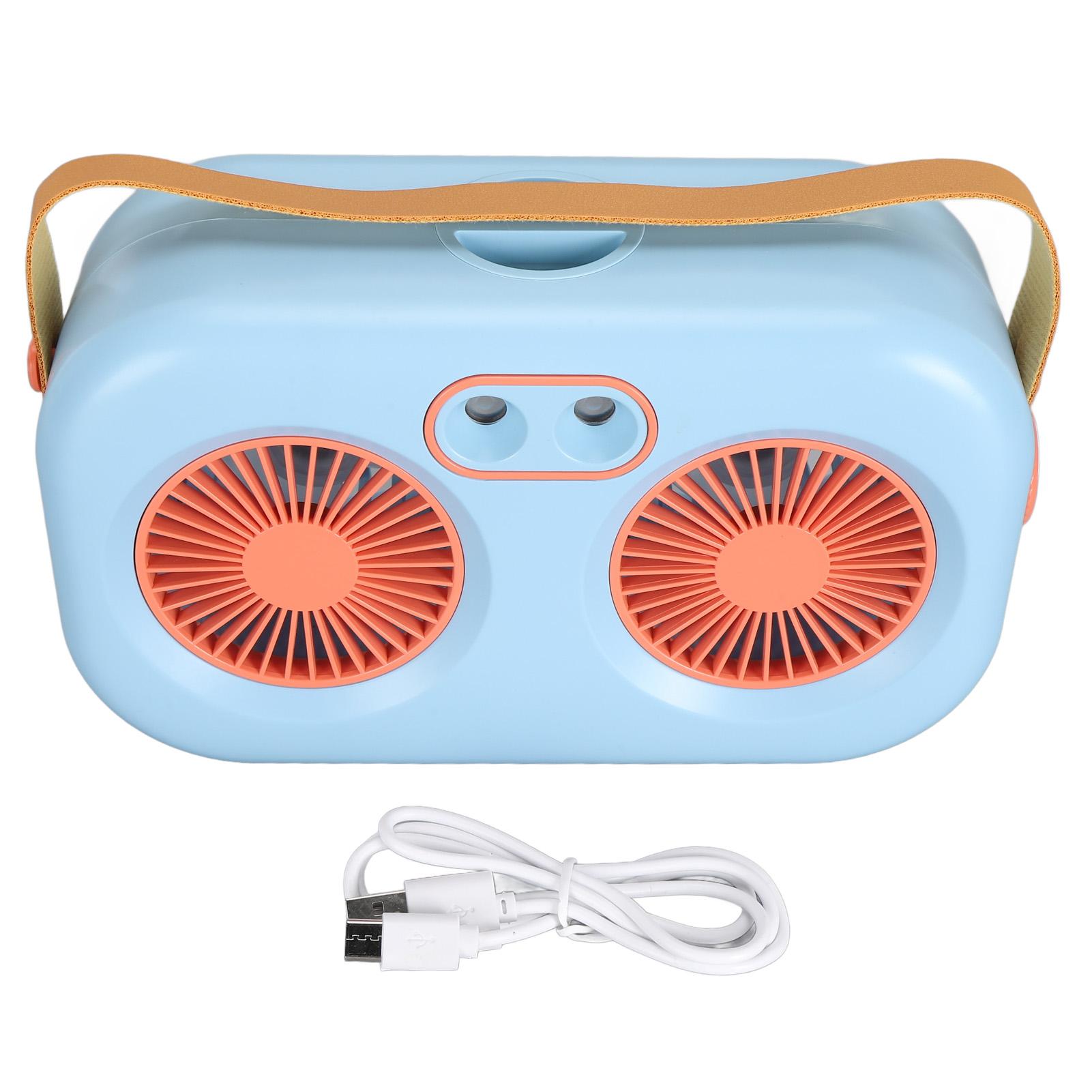 Misting Fan Dual Air Outlet 3 Speeds Quiet Rechargeable Portable Misting Fan for Bedroom Office білий
Misting Fan Dual Air Outlet 3 Speeds Quiet Rechargeable Portable Misting Fan for Bedroom Office білий