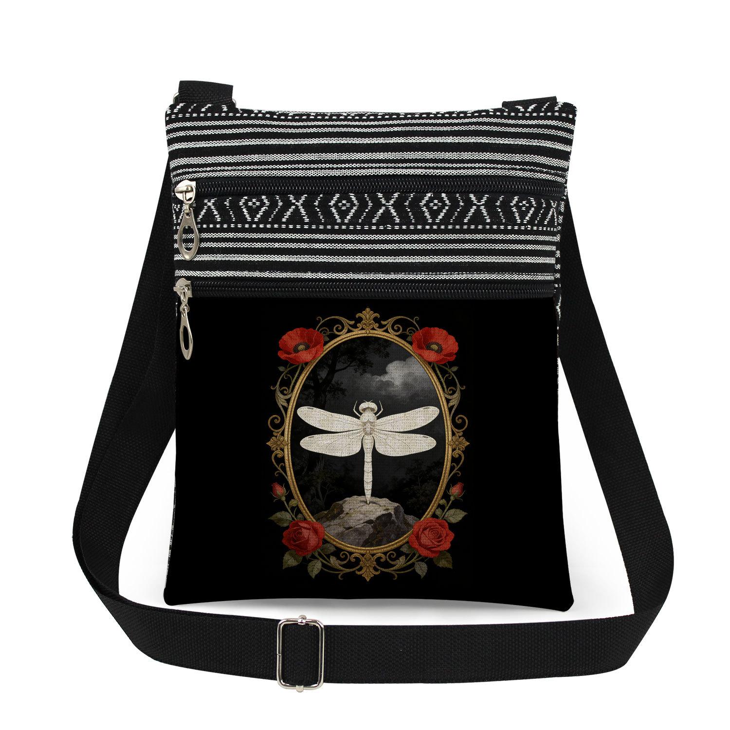 1PC Dragonfly Print Tote Bags Women Shoulder Handbags Postman Package 6919
1PC Dragonfly Print Tote Bags Women Shoulder Handbags Postman Package 6919