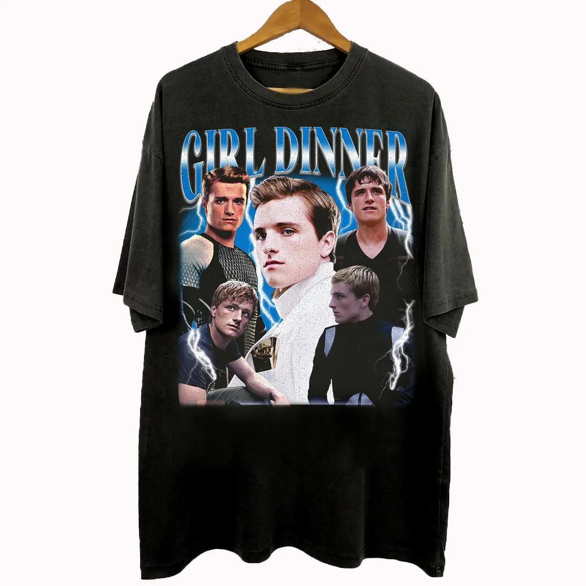 Vintage 90s Bootleg Style Josh Hutcherson Girl Dinner TShirt Josh Hutcherson Gifts For Unisex And Women Unisex TShirt 4XL
Vintage 90s Bootleg Style Josh Hutcherson Girl Dinner TShirt Josh Hutcherson Gifts For Unisex And Women Unisex TShirt 4XL