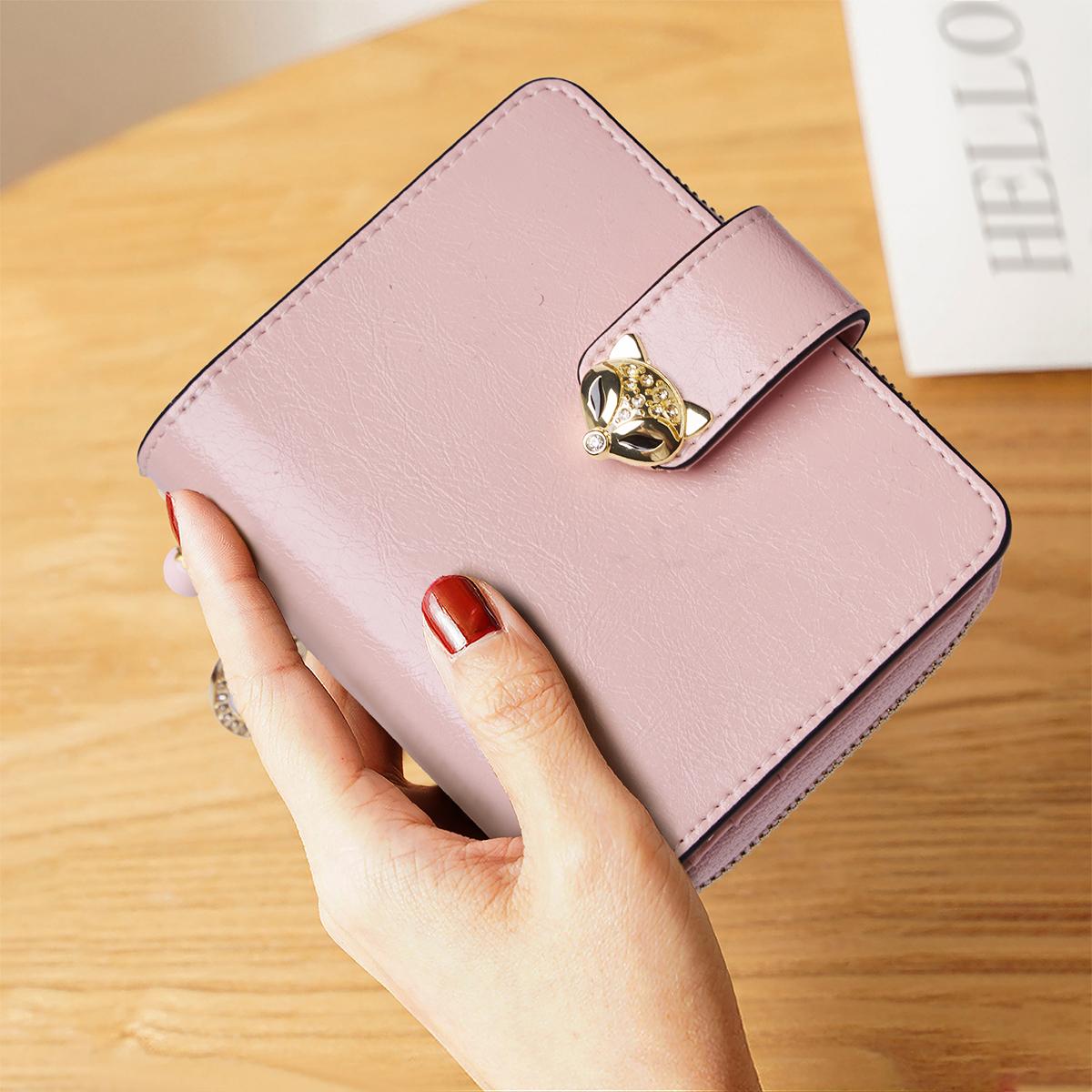 FOXER Card Holder High Quality PU Leather Female Wallet Designer Coin Purse Lady Zipper Wallet Cute Short Wallets With Pendant
FOXER Card Holder High Quality PU Leather Female Wallet Designer Coin Purse Lady Zipper Wallet Cute Short Wallets With Pendant