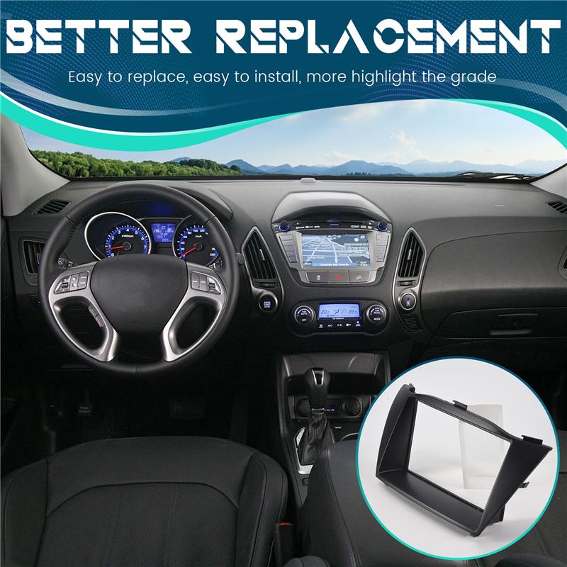 Portable Double Din Car Radio Fascia Trim Kit Install Frame DVD Panel Stereo Interface For HYUNDAI TUCSON IX35 2010+ 178X102mm чёрный
Portable Double Din Car Radio Fascia Trim Kit Install Frame DVD Panel Stereo Interface For HYUNDAI TUCSON IX35 2010+ 178X102mm чёрный
