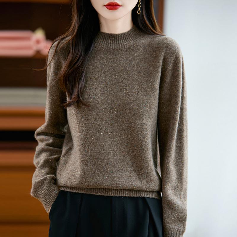 Женский кашемировый свитер Qinghe кашемир 30% кашемир 70% шерсть женский осенне-зимний кашемировый свитер мягкий и теплый XXL темно-коричневого
Женский кашемировый свитер Qinghe кашемир 30% кашемир 70% шерсть женский осенне-зимний кашемировый свитер мягкий и теплый XXL темно-коричневого