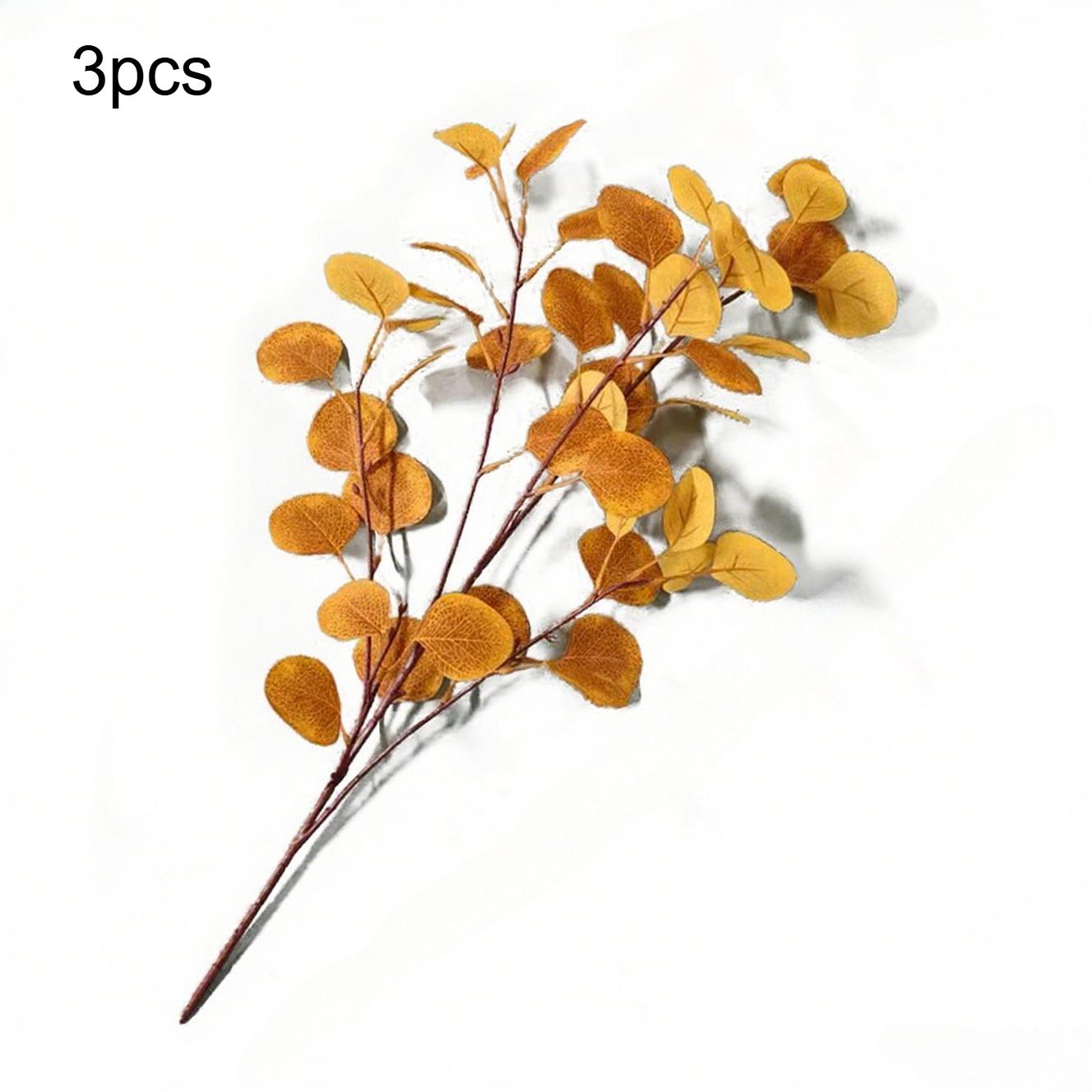 Artificial Fall Eucalyptus Leaves Greenery Stems - Realistic Autumn Foliage for Thanksgiving Christmas Halloween Home Decor
Artificial Fall Eucalyptus Leaves Greenery Stems - Realistic Autumn Foliage for Thanksgiving Christmas Halloween Home Decor