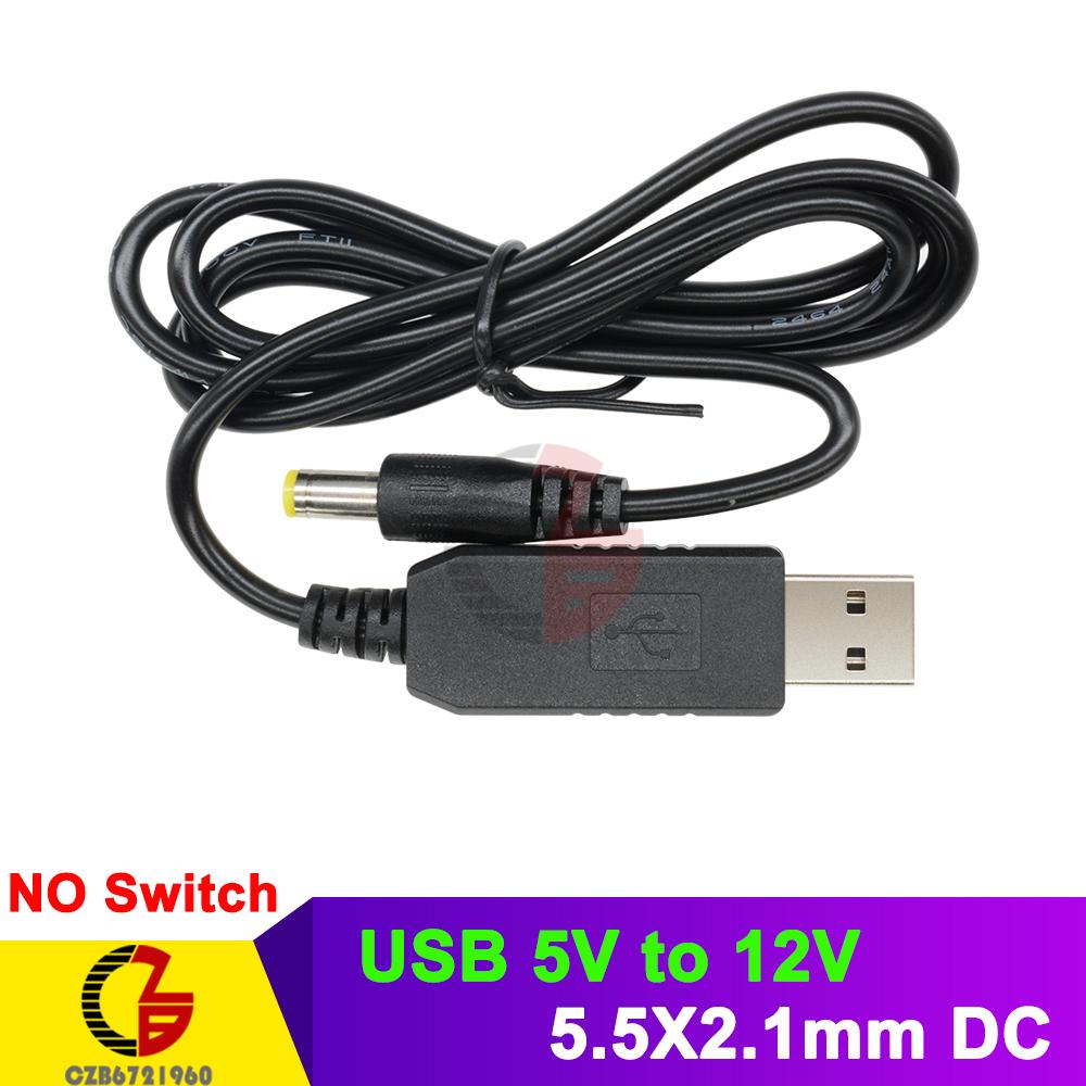 5.5x2.1mm DC to USB 2.0 Converter Cable 5V to 12V Step Up Power Charging Cable DC Plug Connector Jack for Mobile Power Bank 1M cable
5.5x2.1mm DC to USB 2.0 Converter Cable 5V to 12V Step Up Power Charging Cable DC Plug Connector Jack for Mobile Power Bank 1M cable