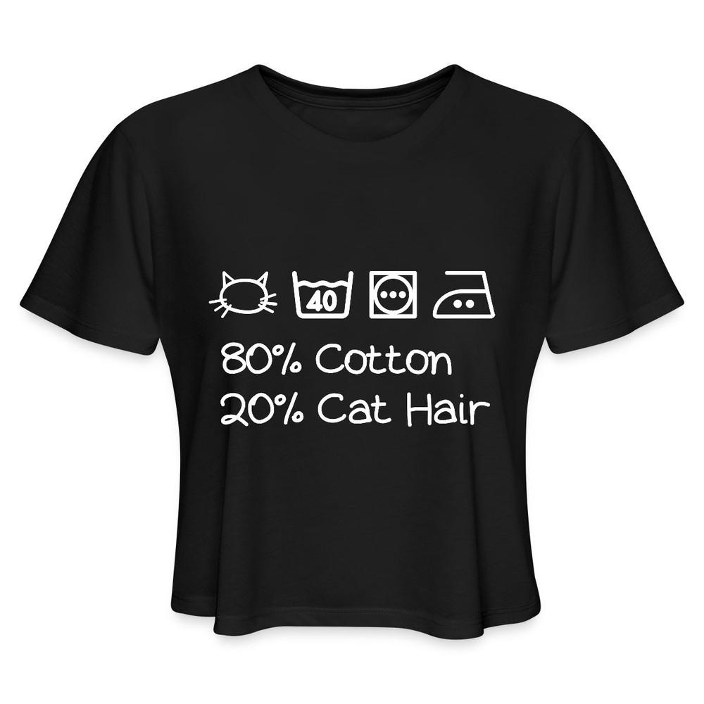 80 Cotton 20 Cat Hair Funny Cat Lover Women s Cropped T-Shirt L
80 Cotton 20 Cat Hair Funny Cat Lover Women s Cropped T-Shirt L
