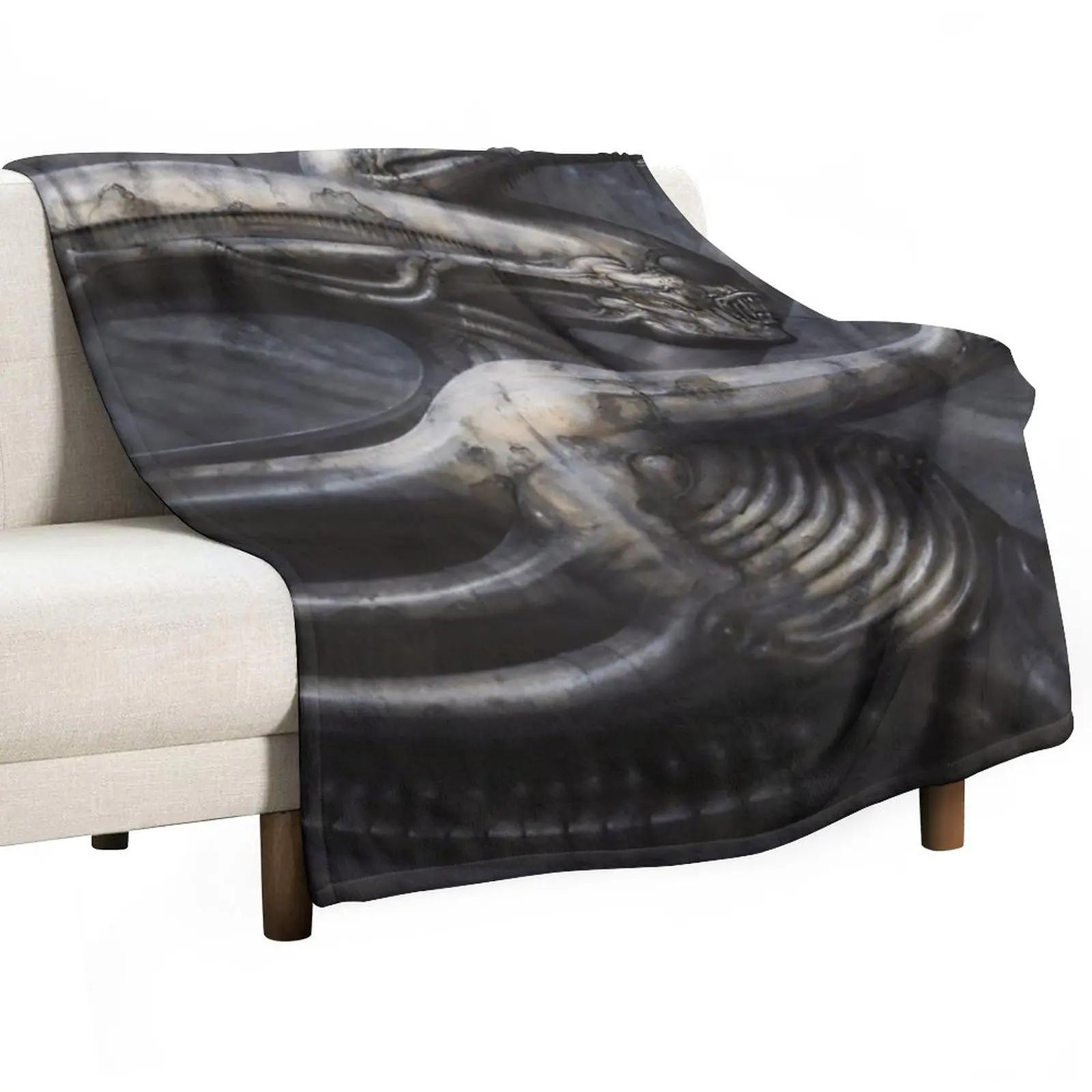 H.R Giger - Necronomicon IV Throw Blanket Blankets Sofas Of Decoration Summer Bedding Blankets 30x40in
H.R Giger - Necronomicon IV Throw Blanket Blankets Sofas Of Decoration Summer Bedding Blankets 30x40in