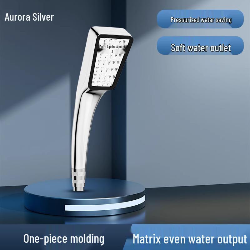 Pressurized Shower Head Set: Household Water Heater Spray Nozzle
Pressurized Shower Head Set: Household Water Heater Spray Nozzle
