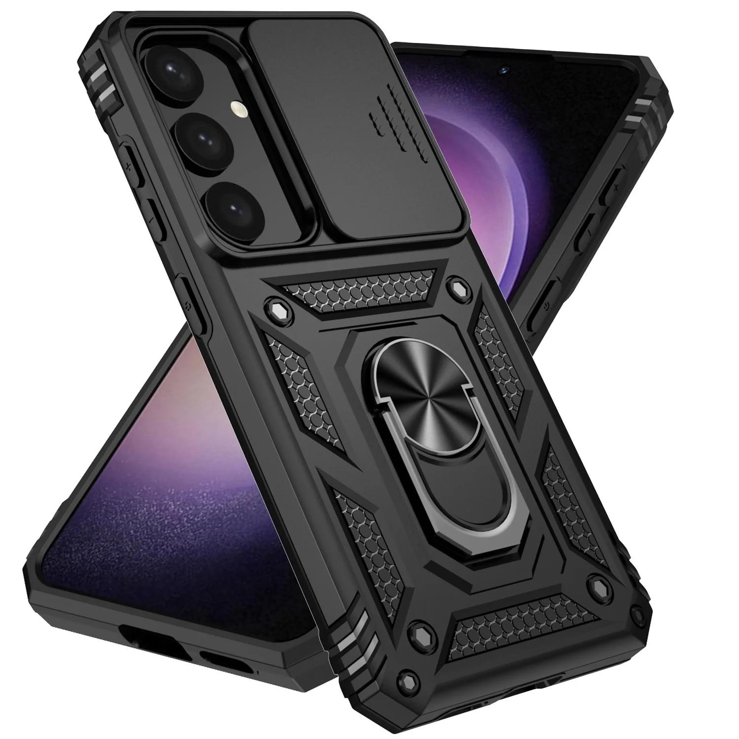 Защитный жесткий чехол военного класса для Samsung Galaxy S24 Ultra S22 Plus S21 S23 FE S20 5G, сумка для аксессуаров для телефонов, принципиально for Galaxy S24 чёрный
Защитный жесткий чехол военного класса для Samsung Galaxy S24 Ultra S22 Plus S21 S23 FE S20 5G, сумка для аксессуаров для телефонов, принципиально for Galaxy S24 чёрный