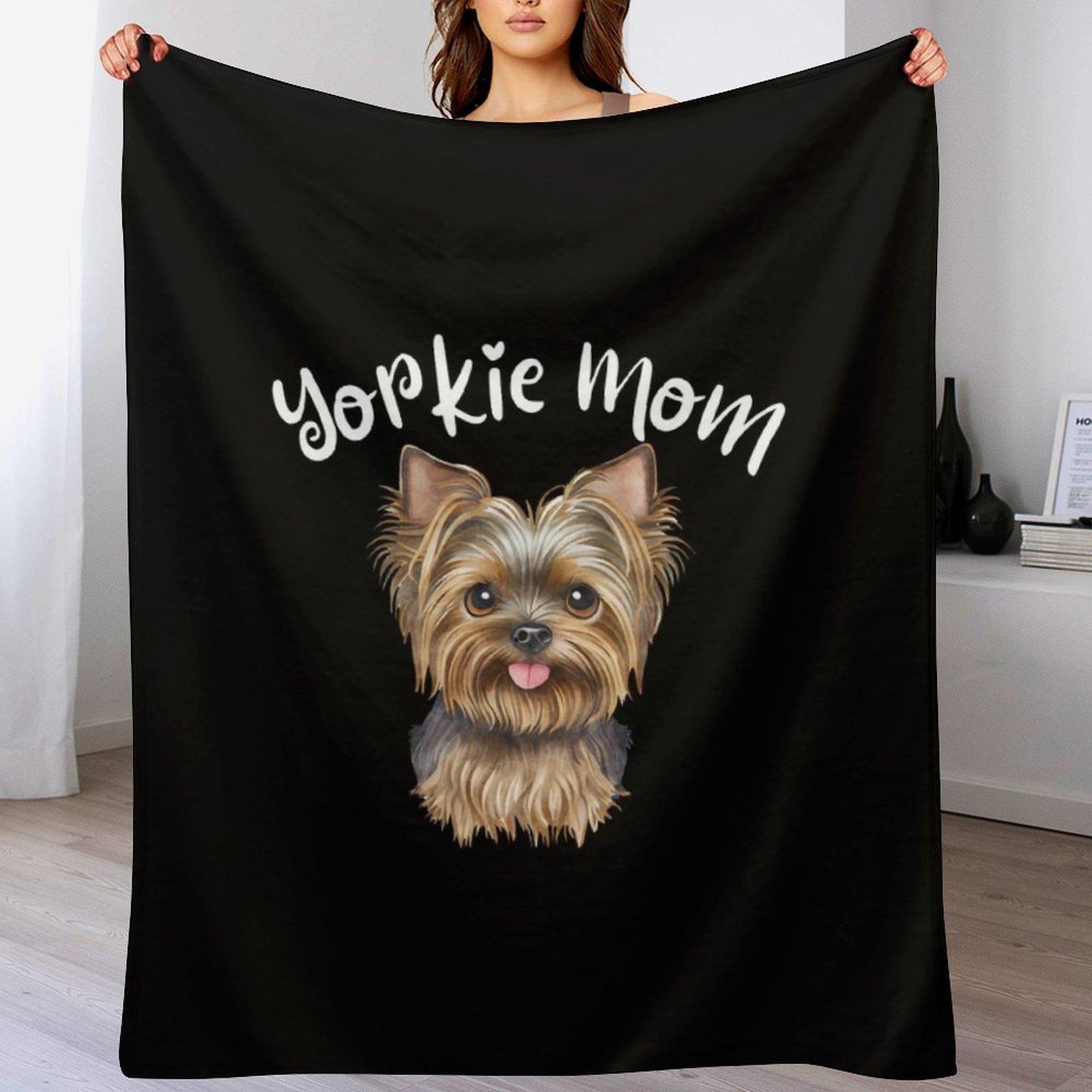 Yorkie Mom Throw Blanket Plush Fuzzy Cozy Blanket for Couch Sofa 102x76cm(40x30in)
Yorkie Mom Throw Blanket Plush Fuzzy Cozy Blanket for Couch Sofa 102x76cm(40x30in)
