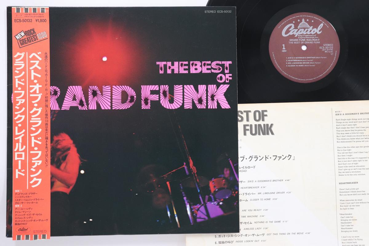 LP Record GRAND FUNK - Best Of Grand Funk ECS50132 CAPITOL 1983 Japan Obi Rock Used
LP Record GRAND FUNK - Best Of Grand Funk ECS50132 CAPITOL 1983 Japan Obi Rock Used