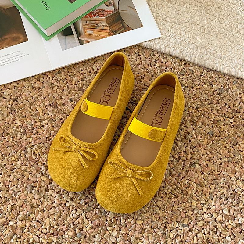 Spring and summer bow light mouth single shoes women s versatile super soft flat bottom one word belt ballet shoes 35
Spring and summer bow light mouth single shoes women s versatile super soft flat bottom one word belt ballet shoes 35