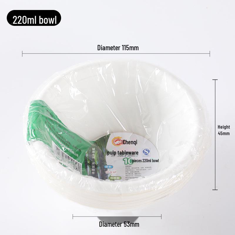 Thick Disposable Paper Bowls for Hot Pot & Dipping, High Temperature Resistant - Ideal for Parties & Household Use.
Thick Disposable Paper Bowls for Hot Pot & Dipping, High Temperature Resistant - Ideal for Parties & Household Use.
