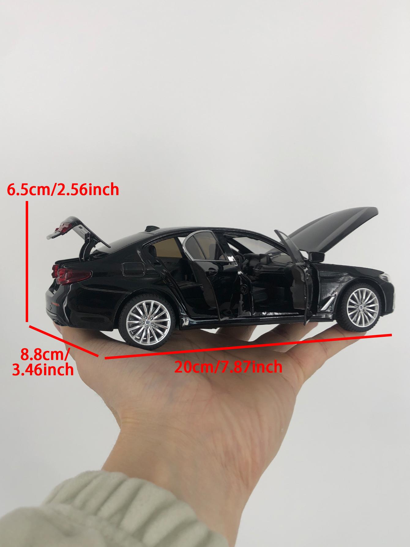Heimanba 1:24 BMW 530Li model car, zinc alloy metal decoration, collectible gift car чорний
Heimanba 1:24 BMW 530Li model car, zinc alloy metal decoration, collectible gift car чорний