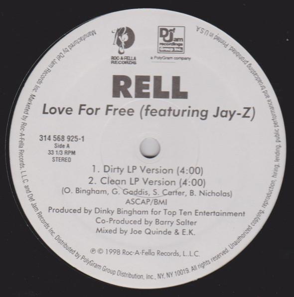 12-дюймовая пластинка RELL - Love For Free 3145689251 Roc-A-Fella Rec 1998 США Рэп и хип-хоп/R&B Б/У
12-дюймовая пластинка RELL - Love For Free 3145689251 Roc-A-Fella Rec 1998 США Рэп и хип-хоп/R&B Б/У