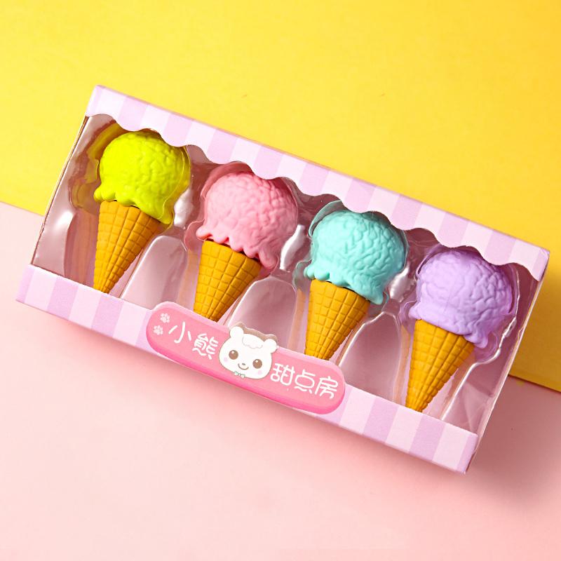 4pc Surprises Gift Cute Lollipop Icecream Donuts Erasers Party Favors For Kids School Student Gift Child Birthday Party Favors
4pc Surprises Gift Cute Lollipop Icecream Donuts Erasers Party Favors For Kids School Student Gift Child Birthday Party Favors