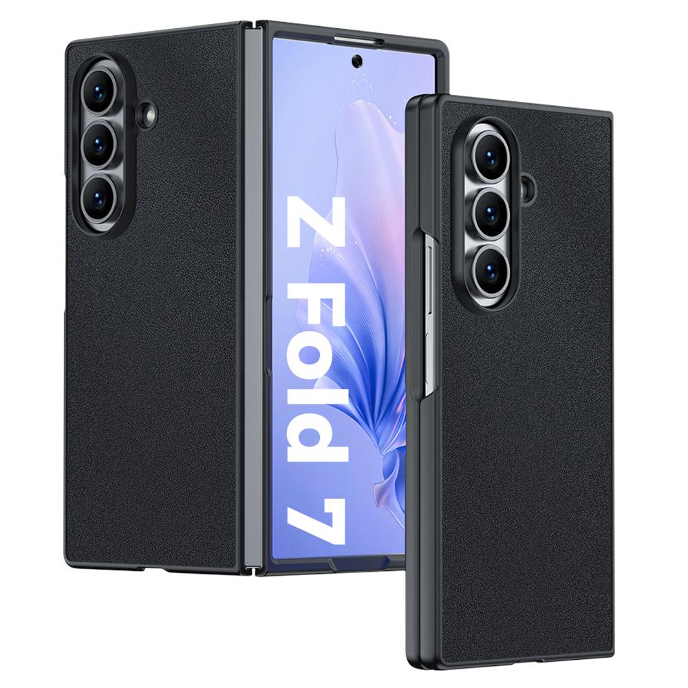 For Samsung Galaxy Z Fold7 5G Case PU Leather Coated PC Anti-Drop Folding Phone Cover Black
For Samsung Galaxy Z Fold7 5G Case PU Leather Coated PC Anti-Drop Folding Phone Cover Black