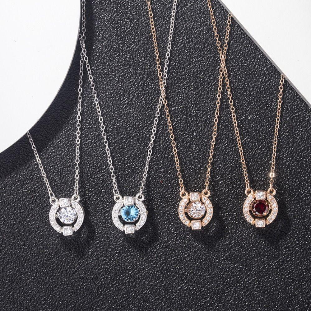 Luxury Elegant Choker Exquisite Women Necklace Clavicle Chain Korean Style Necklace Zircon Pendant
Luxury Elegant Choker Exquisite Women Necklace Clavicle Chain Korean Style Necklace Zircon Pendant