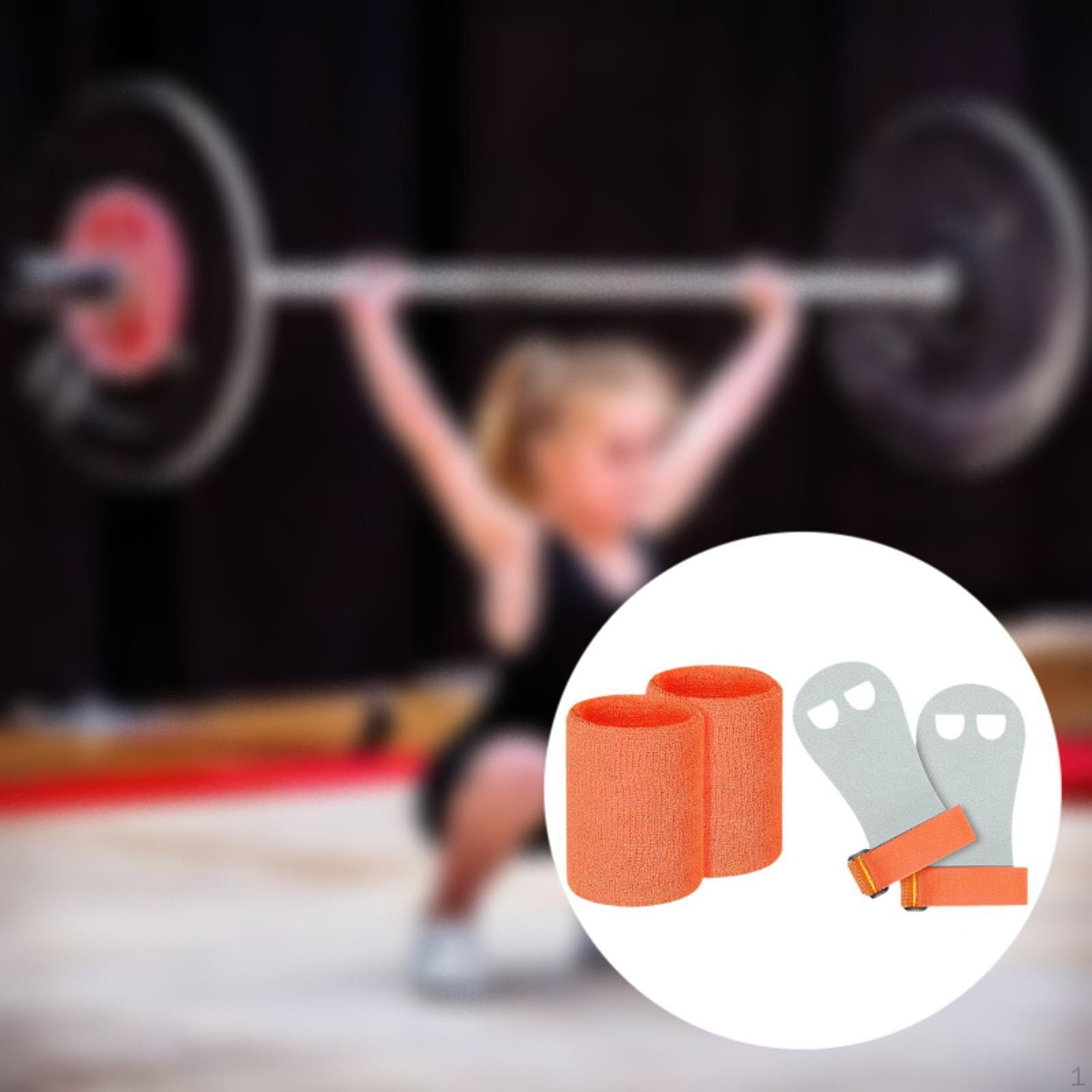 Гимнастические рукоятки для штанги Защита ладоней для тренировок Футбол оранжевый
Гимнастические рукоятки для штанги Защита ладоней для тренировок Футбол оранжевый