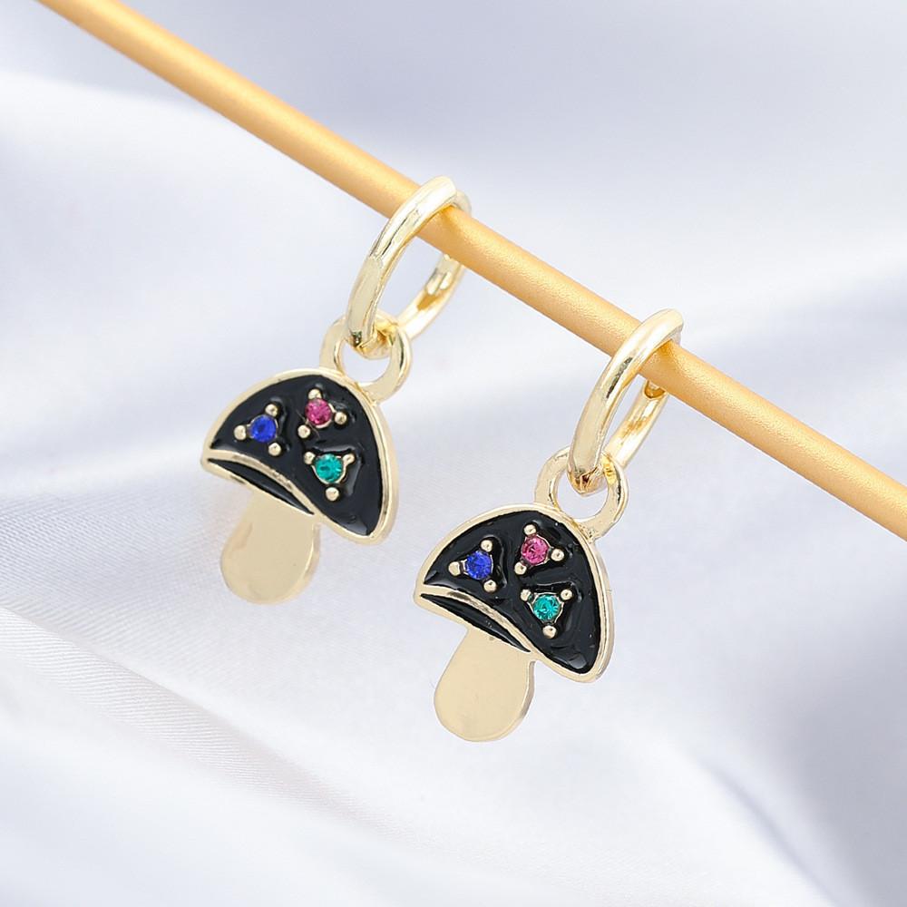 Geometric Elegant Alloy Asymmetrical Mushroom Earrings For Women In Colors Fashionable чёрный
Geometric Elegant Alloy Asymmetrical Mushroom Earrings For Women In Colors Fashionable чёрный