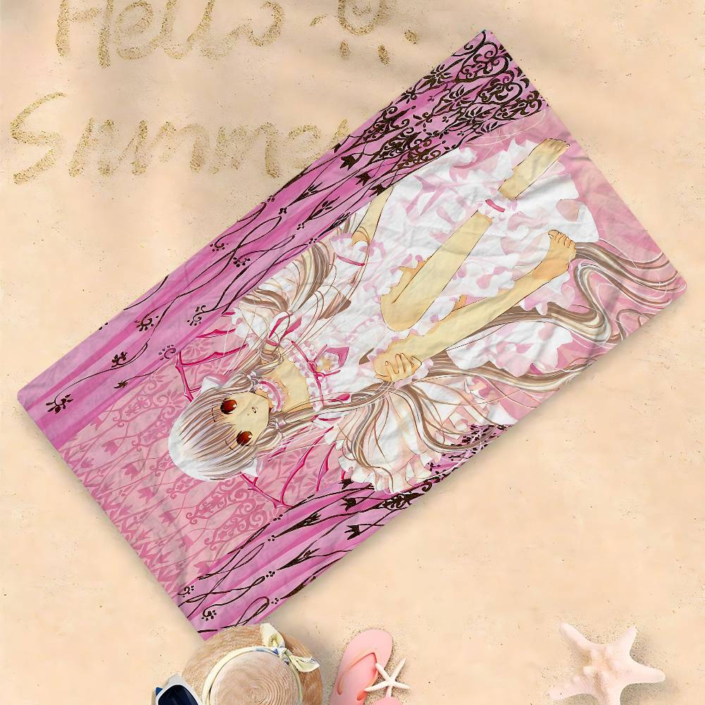 C-Chobits Cartoon Cute Anime Microfiber Blanket Quick Drying Beach Towels Oversized Printing Super Absorbent Pool Towel Blanket W30*H60(CM)
C-Chobits Cartoon Cute Anime Microfiber Blanket Quick Drying Beach Towels Oversized Printing Super Absorbent Pool Towel Blanket W30*H60(CM)