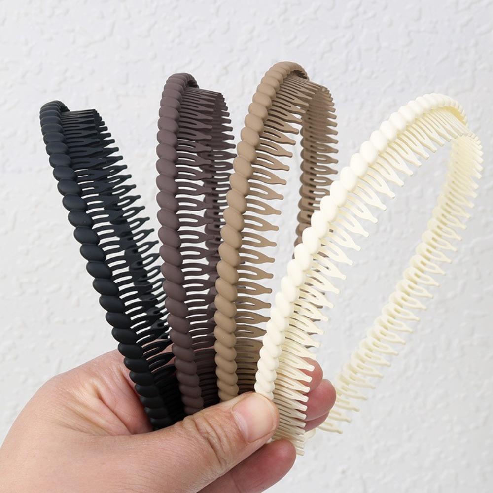 Simple Style Solid Tooth Headbands Good Solid Tooth Sport Headbands Hair Accessories Tool Unisex кавовий
Simple Style Solid Tooth Headbands Good Solid Tooth Sport Headbands Hair Accessories Tool Unisex кавовий
