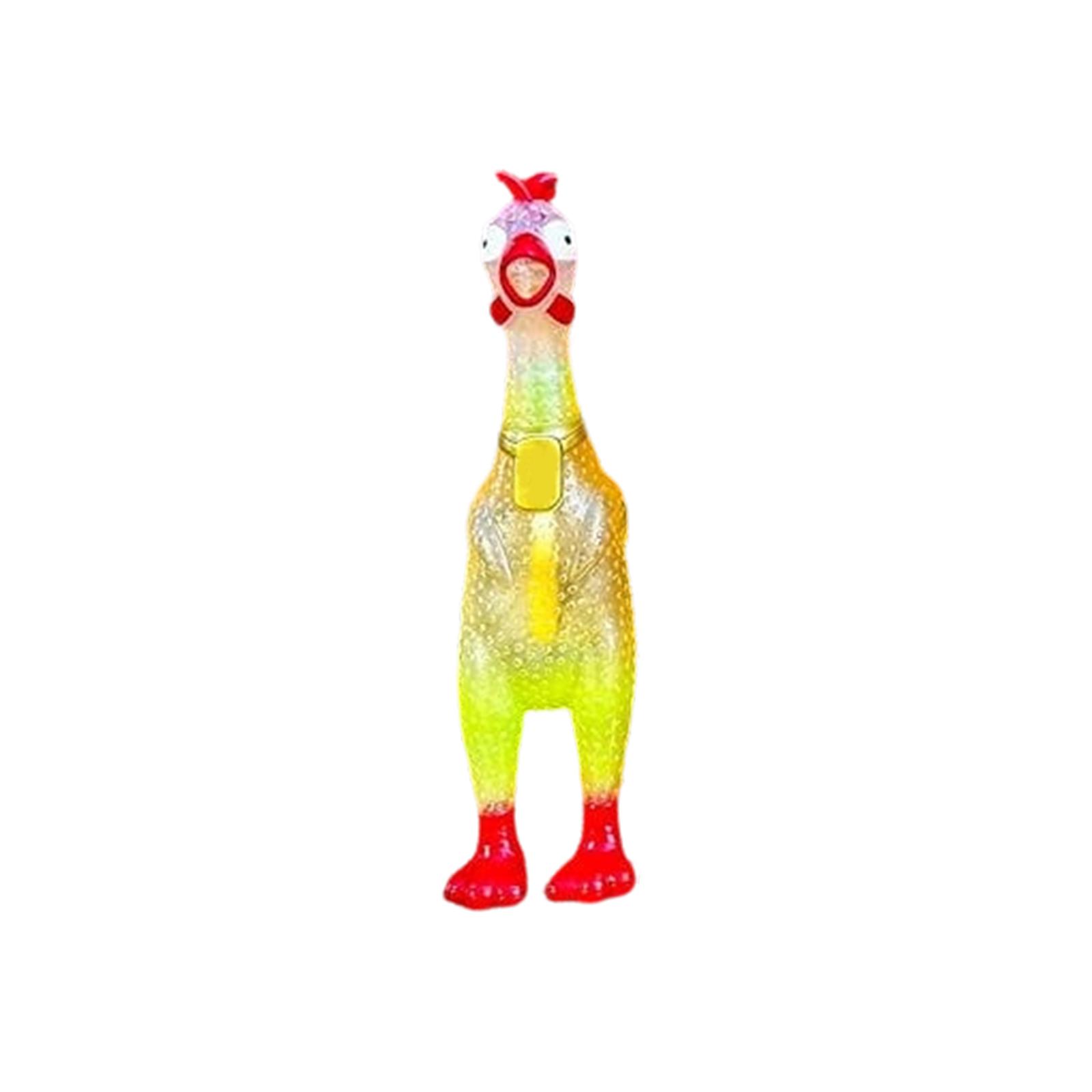 Squeaky Rubber Chicken Novelty Toy One Size жовтий
Squeaky Rubber Chicken Novelty Toy One Size жовтий