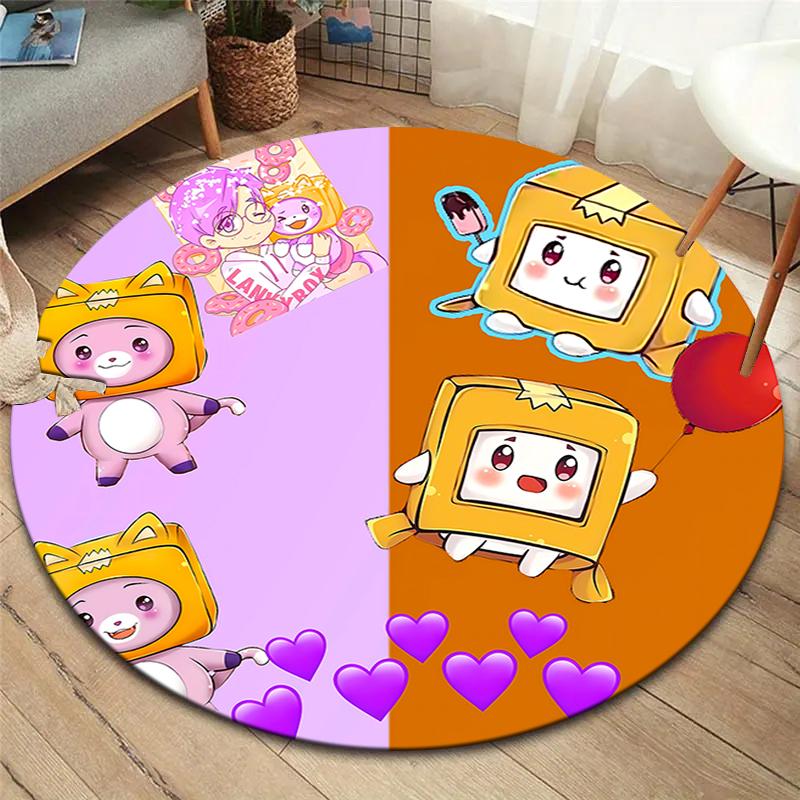 Lankybox Round Area Rug,Carpet Rug for Living Room Bedroom Sofa Playroom Decor,Non-slip Floor Mat 80cmx80cm
Lankybox Round Area Rug,Carpet Rug for Living Room Bedroom Sofa Playroom Decor,Non-slip Floor Mat 80cmx80cm