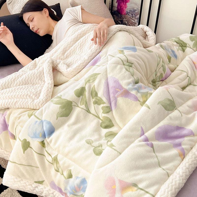 Мультяшное 3-слойное толстое одеяло из молочного бархата, высококачественное теплое одеяло из овечьей шерсти для дома, одинарное одеяло для кондиционирования воздуха для взрослых 150x200cm
Мультяшное 3-слойное толстое одеяло из молочного бархата, высококачественное теплое одеяло из овечьей шерсти для дома, одинарное одеяло для кондиционирования воздуха для взрослых 150x200cm