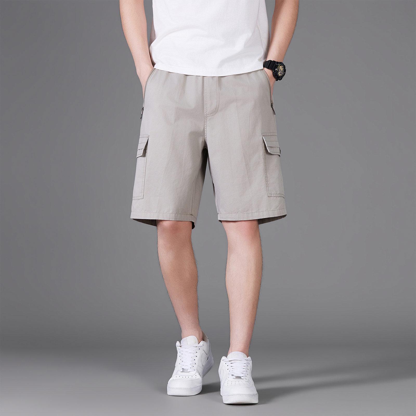 Men s Casual Cargo Shorts Lightweight Cotton Drawstring Waist Multi Pocket Design Suitable for father day gifts and my orders XL світло-сірий колір
Men s Casual Cargo Shorts Lightweight Cotton Drawstring Waist Multi Pocket Design Suitable for father day gifts and my orders XL світло-сірий колір