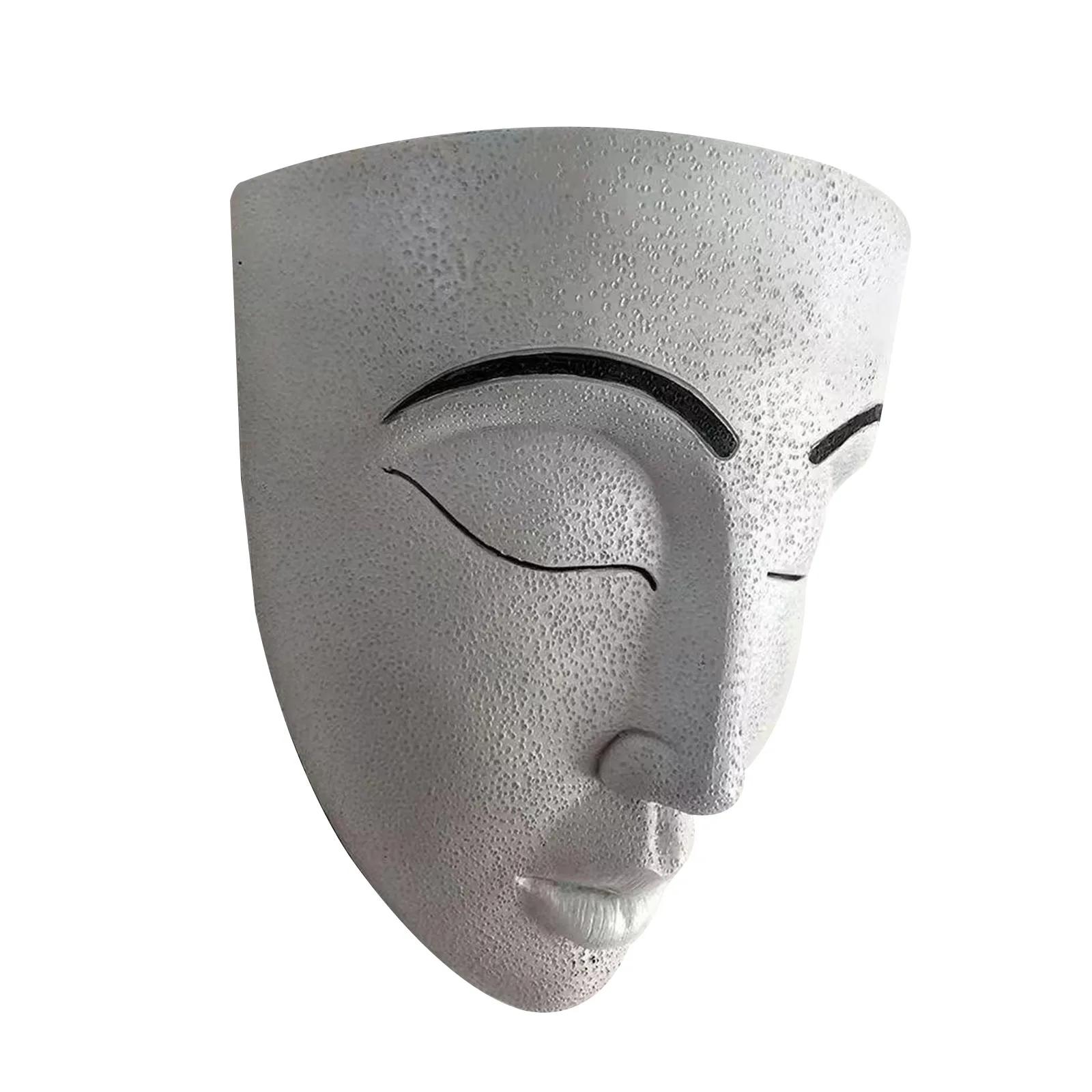 Resin Human Face Flower Pot Resin Wall Hanging Flower Pot Indoor Outdoor Garden Wall Decoration 16.5X8.5X19CM
Resin Human Face Flower Pot Resin Wall Hanging Flower Pot Indoor Outdoor Garden Wall Decoration 16.5X8.5X19CM