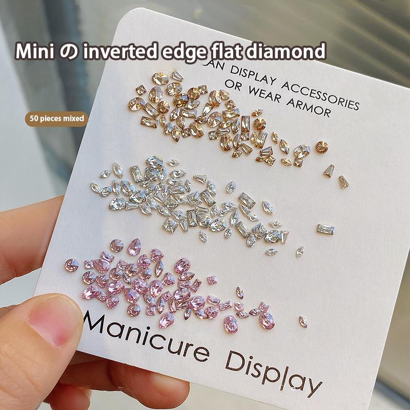 50Pcs Zircon Nail Diamond Decoration Mixed Loading Stereoscopic Nail Accessories Nail Painting Nail Salon Nail Artists
50Pcs Zircon Nail Diamond Decoration Mixed Loading Stereoscopic Nail Accessories Nail Painting Nail Salon Nail Artists