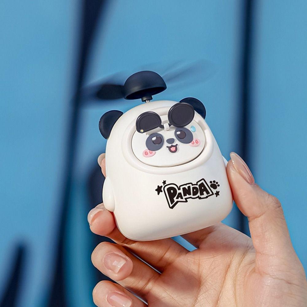 Portable Handheld Panda Fan Cartoon Personal Desk Fan Small Electric Fan Household Dormitory зелений
Portable Handheld Panda Fan Cartoon Personal Desk Fan Small Electric Fan Household Dormitory зелений