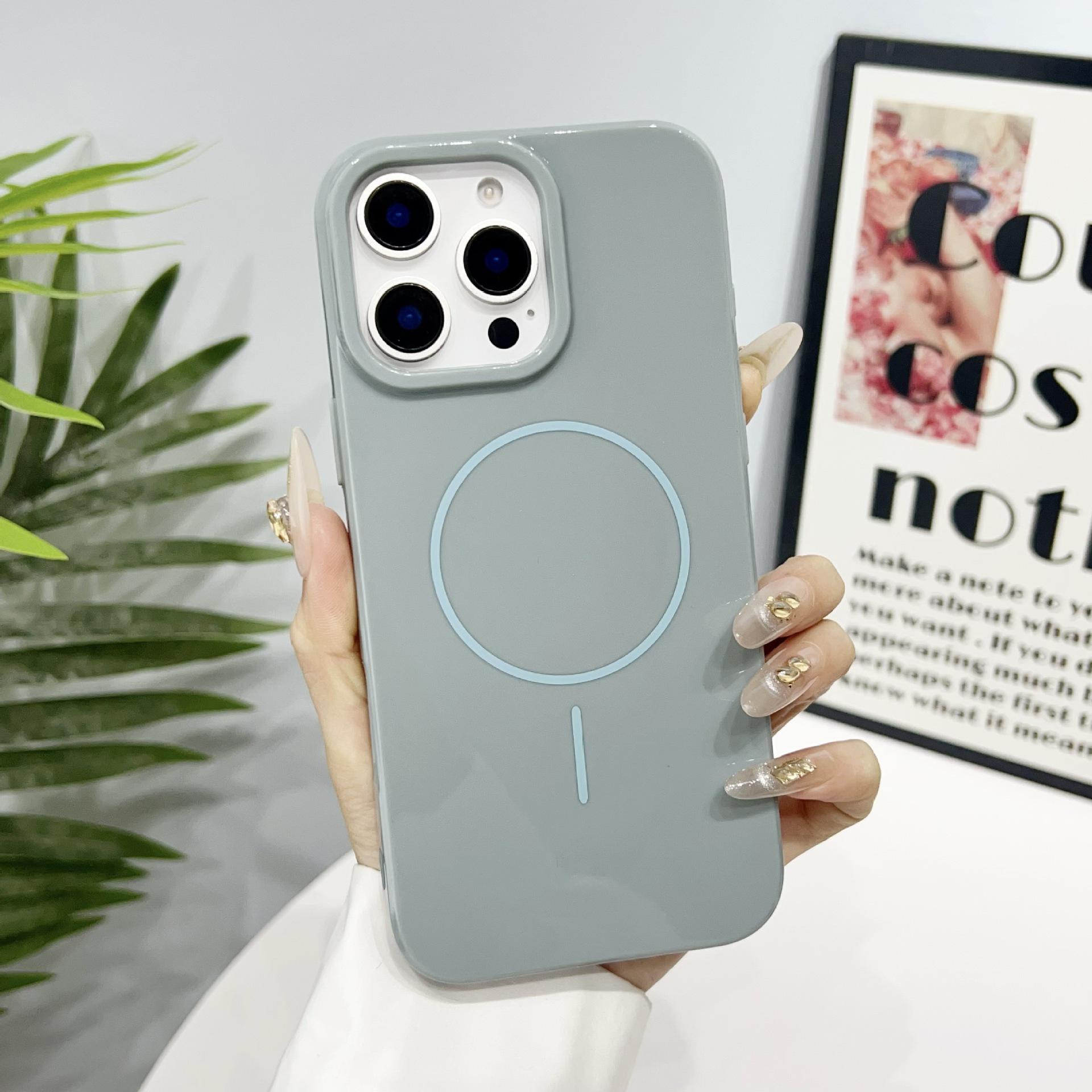 Подходит для чехла для мобильного телефона iPhone15 Гальванизированный силикон Магнитная адсорбция 13 Apple 14 Защитный чехол 16Promax Простой iPhone11Pro
Подходит для чехла для мобильного телефона iPhone15 Гальванизированный силикон Магнитная адсорбция 13 Apple 14 Защитный чехол 16Promax Простой iPhone11Pro