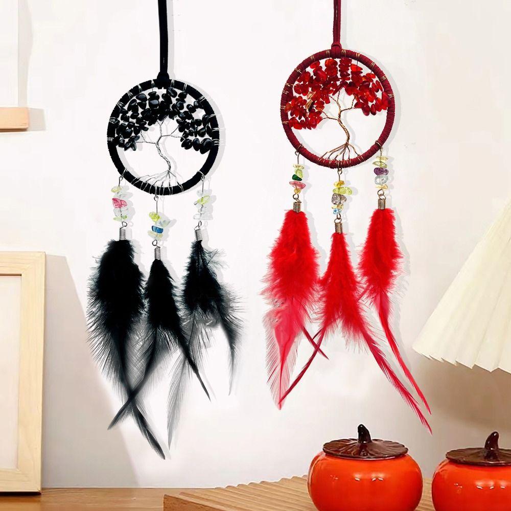 Good Luck Knitting Feather Car Pendant Handmade Crystal Wind Chime Car Interior Decoration чорний
Good Luck Knitting Feather Car Pendant Handmade Crystal Wind Chime Car Interior Decoration чорний
