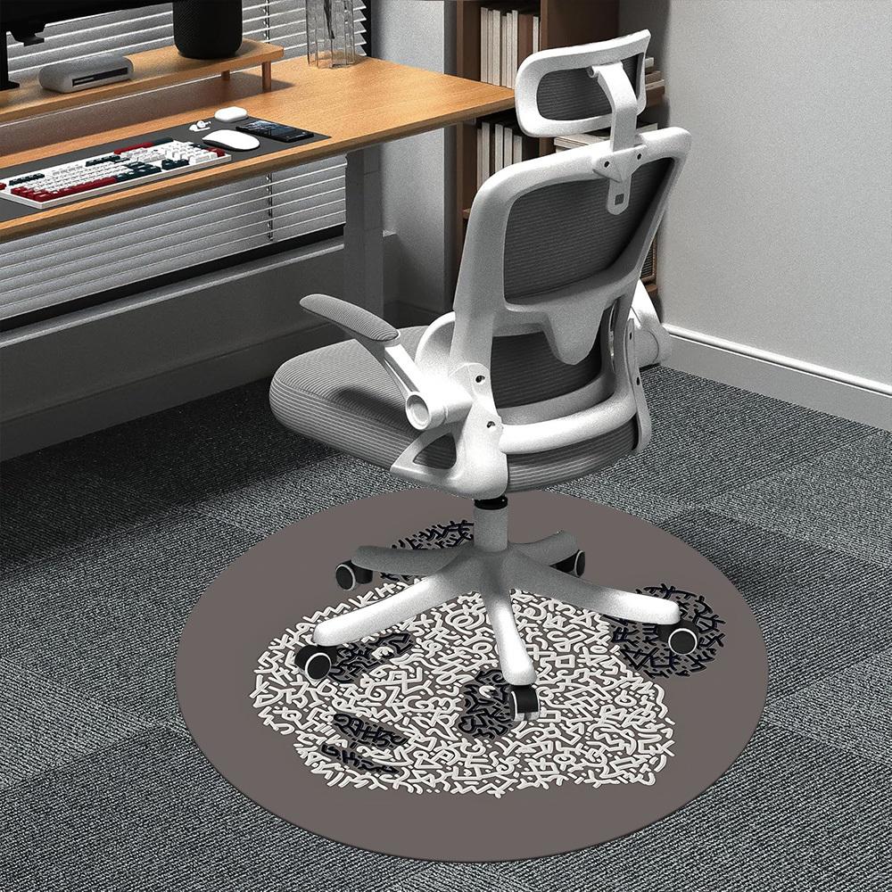 1pc Panda Love Office Round Area Rug, Indoor Mat Suitable ForOffice, Under Office Chairs Bedroom Living Room Home Decor, Room Deco D034 80cm by 80cm
1pc Panda Love Office Round Area Rug, Indoor Mat Suitable ForOffice, Under Office Chairs Bedroom Living Room Home Decor, Room Deco D034 80cm by 80cm