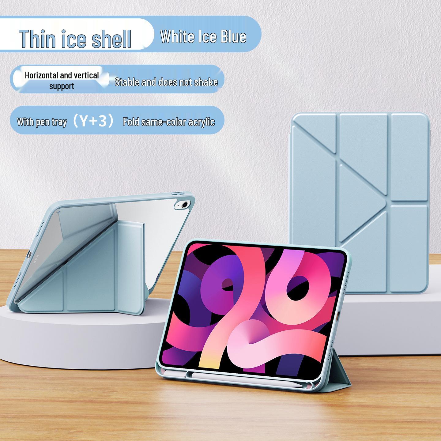 iPad11 Protective Case with Pen Slot: Y+3 Fold, Air5 Acrylic, Pro13, 10.9 Tablet, 10.2 Shell, 8th Gen iPad Pro 2024 (11-inch)
iPad11 Protective Case with Pen Slot: Y+3 Fold, Air5 Acrylic, Pro13, 10.9 Tablet, 10.2 Shell, 8th Gen iPad Pro 2024 (11-inch)