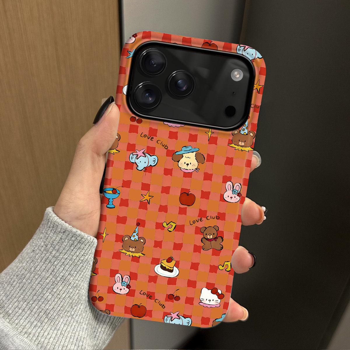 Orange Grid Animal Cartoon Lens Cover for iPhone 17 Pro Max/16 Pro/15/14 - Cute and Durable iPhone 16 Pro
Orange Grid Animal Cartoon Lens Cover for iPhone 17 Pro Max/16 Pro/15/14 - Cute and Durable iPhone 16 Pro