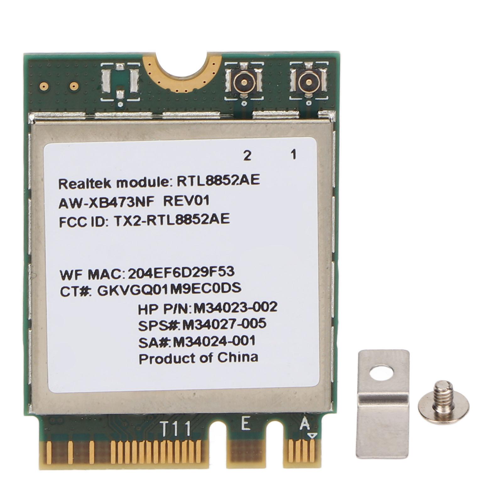 Мережева карта NGFF M2 2.4G 5G 802.11AC AX Бездротовий модуль Wifi Wifi6 MU MIMO Мережевий адаптер
Мережева карта NGFF M2 2.4G 5G 802.11AC AX Бездротовий модуль Wifi Wifi6 MU MIMO Мережевий адаптер