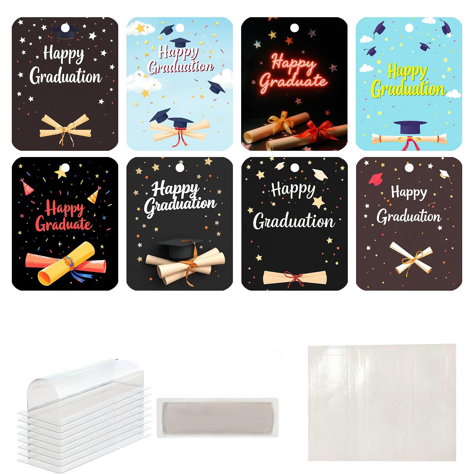 Graduation Day Themed Creative Wallet Insert Cards And Gift Decoration Set One Size
Graduation Day Themed Creative Wallet Insert Cards And Gift Decoration Set One Size