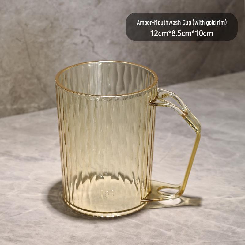 Стаканчик для зубной щетки с волнистым узором и ромбовидным дизайном – элегантный, простой и роскошный пластиковый стаканчик для ополаскивателя полости рта для пар или студентов 301-400ml жёлтый/янтарь
Стаканчик для зубной щетки с волнистым узором и ромбовидным дизайном – элегантный, простой и роскошный пластиковый стаканчик для ополаскивателя полости рта для пар или студентов 301-400ml жёлтый/янтарь