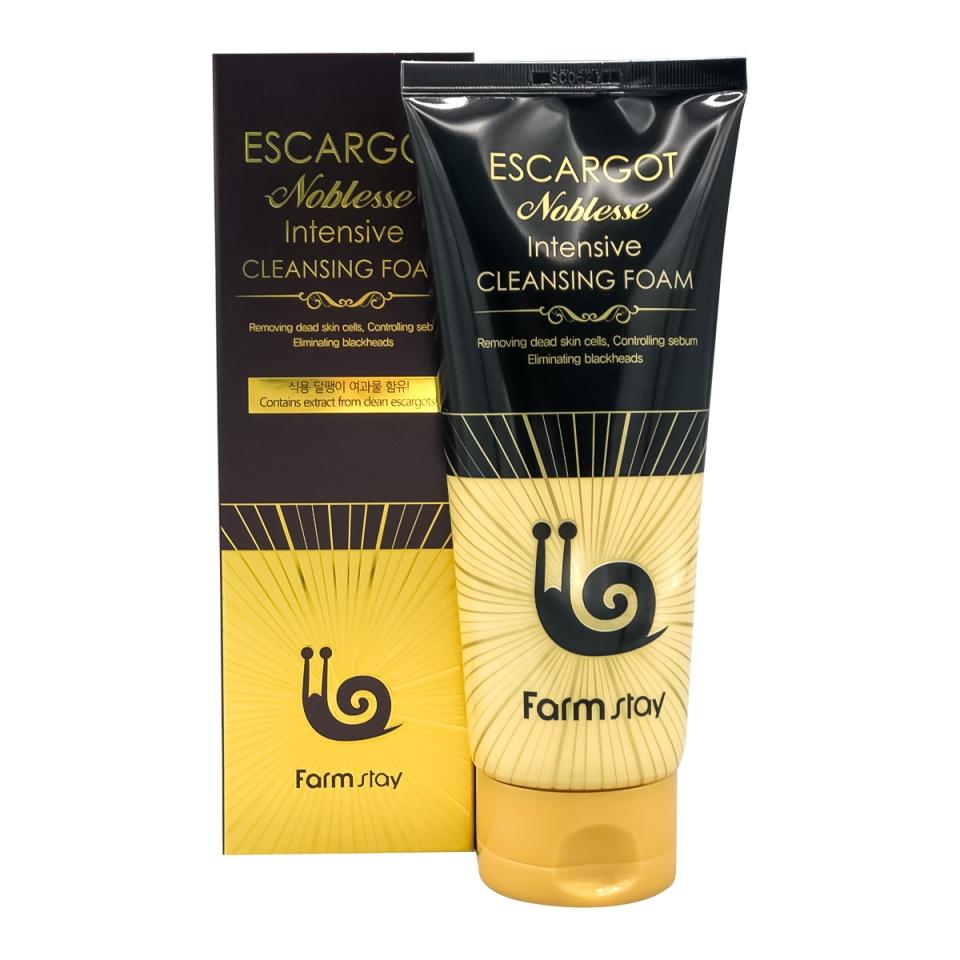 Очищающая пенка с муцином королевской улитки FarmStay Escargot Noblesse Intensive Cleansing Foam 180мл
Очищающая пенка с муцином королевской улитки FarmStay Escargot Noblesse Intensive Cleansing Foam 180мл
