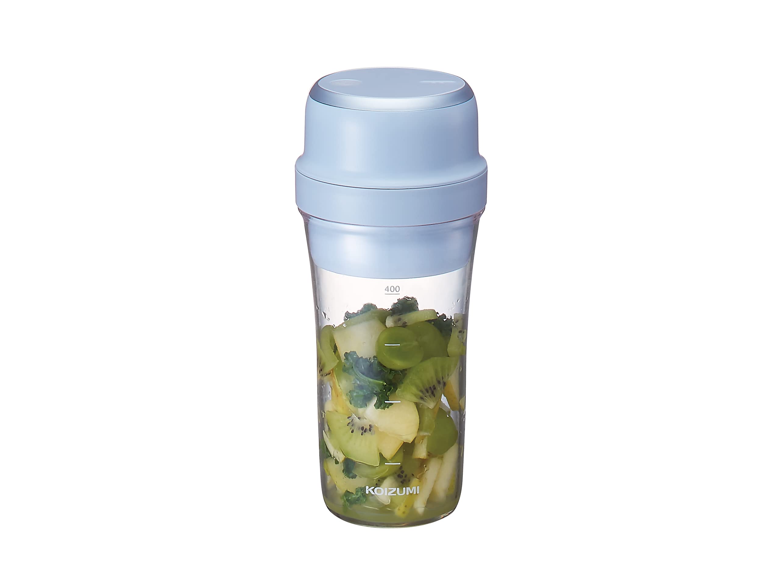 Koizumi Portable Mixer Cordless Rechargeable 400ml Portable Smoothie Compact Blue KMX-0400/A
Koizumi Portable Mixer Cordless Rechargeable 400ml Portable Smoothie Compact Blue KMX-0400/A