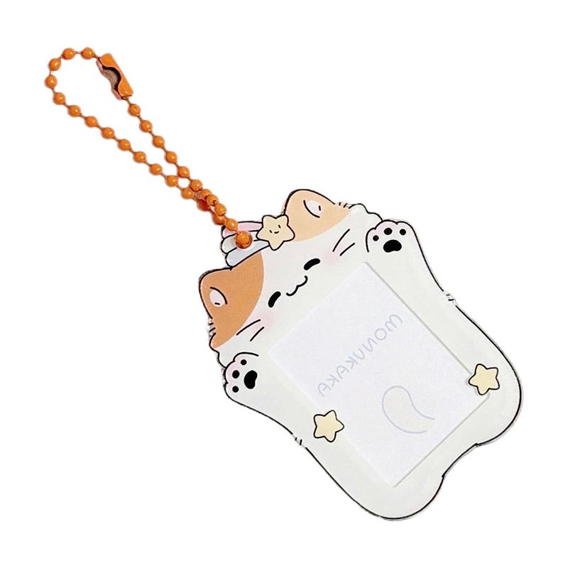 Photocard Holder Keychain Protector Student Card Protective Sleeve Photo Pendant
Photocard Holder Keychain Protector Student Card Protective Sleeve Photo Pendant